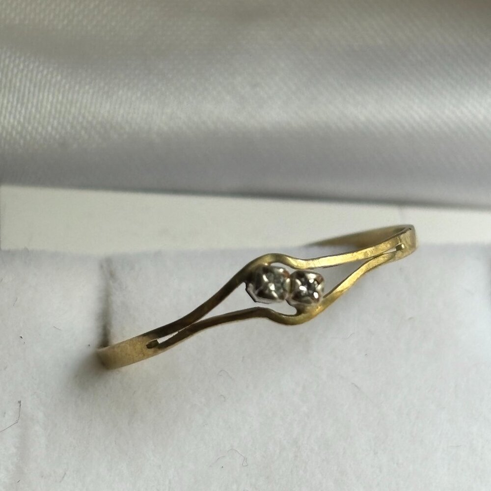 14K Gold and Diamond Ring